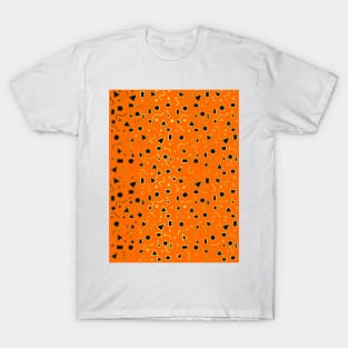 ORANGE MOD SHAPES T-Shirt